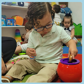 Toddler at The Learning Tree